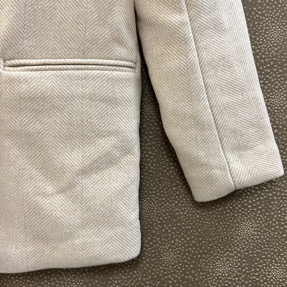 🔥🔥🔥NEW Abercrombie & Fitch Wool Blended Petite Coat Jacket XSP - Picture 6 of 8